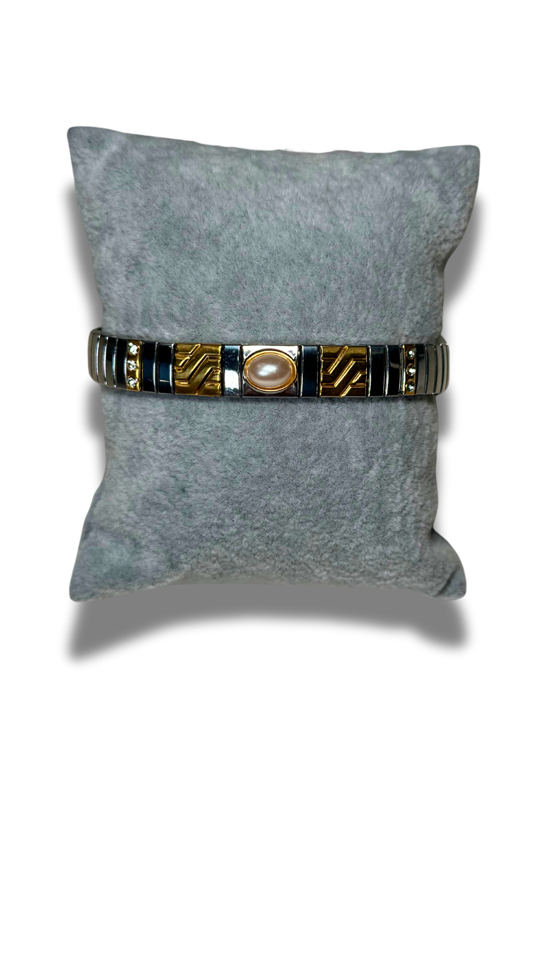 Pearl/silver Bracelet
