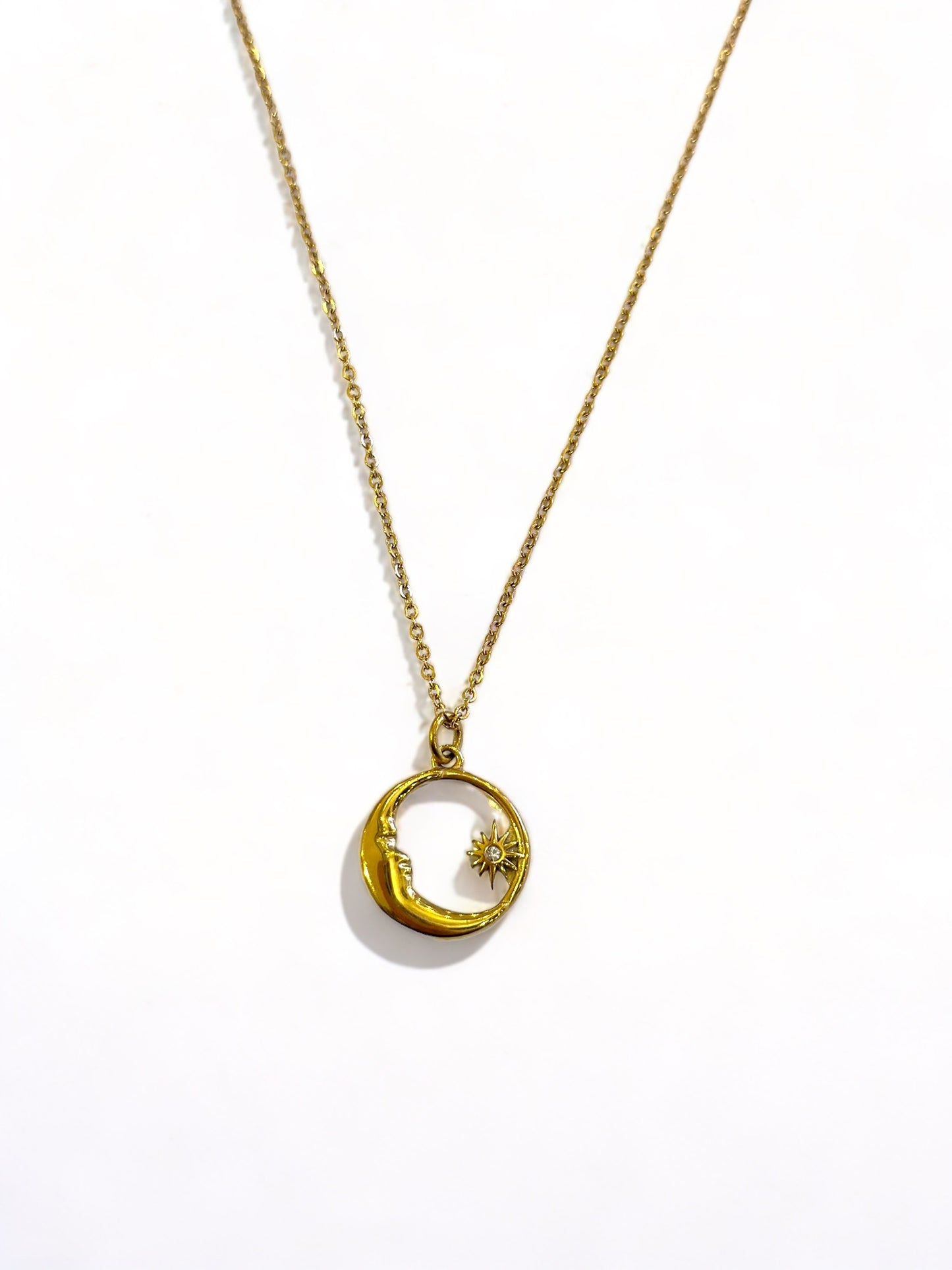 Moon/Star Necklace