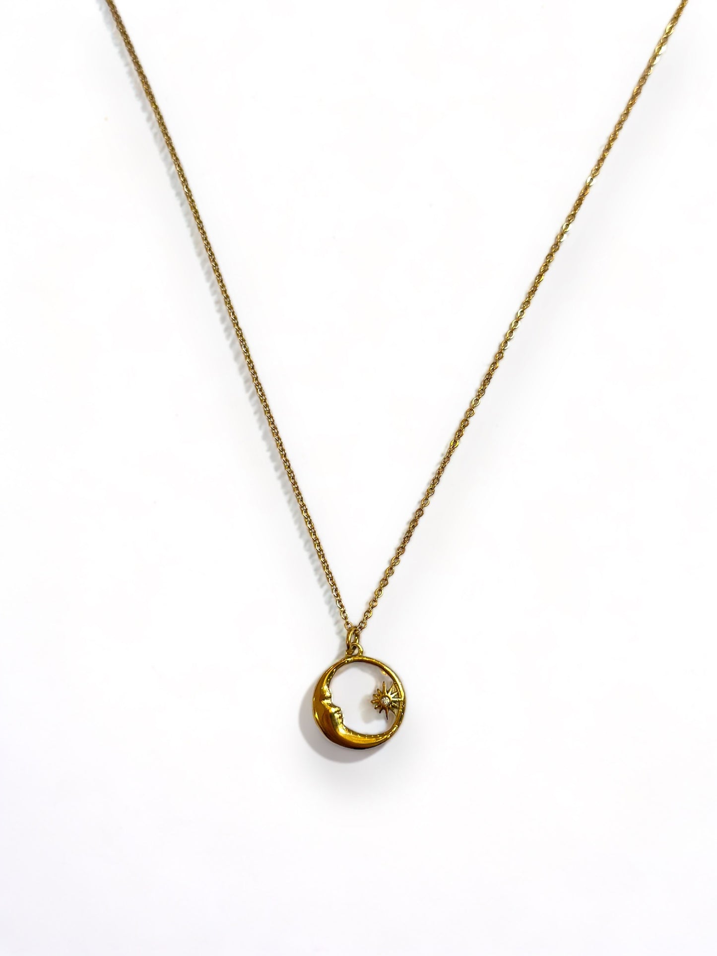 Moon/Star Necklace