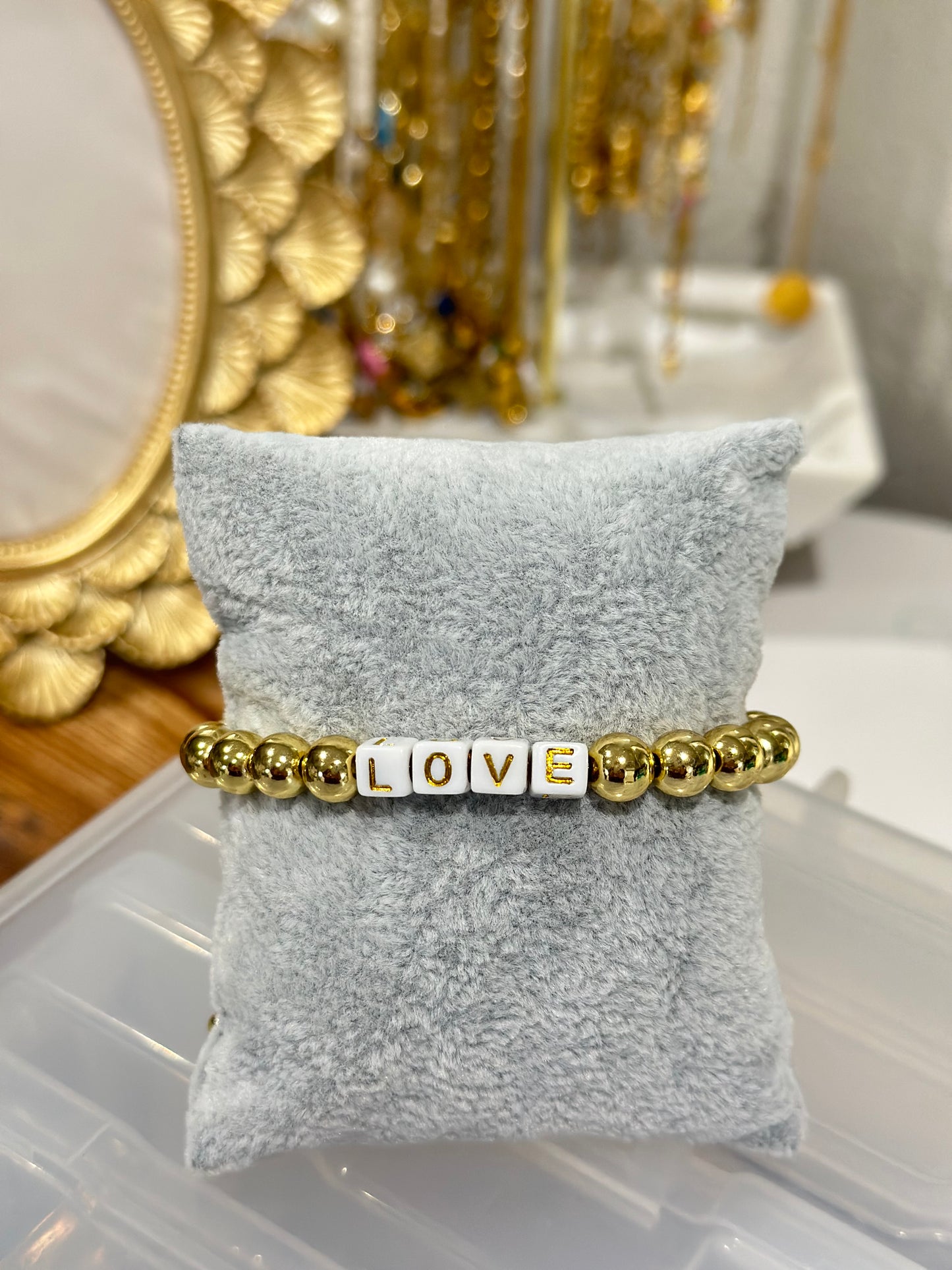 Gold Love bracelet