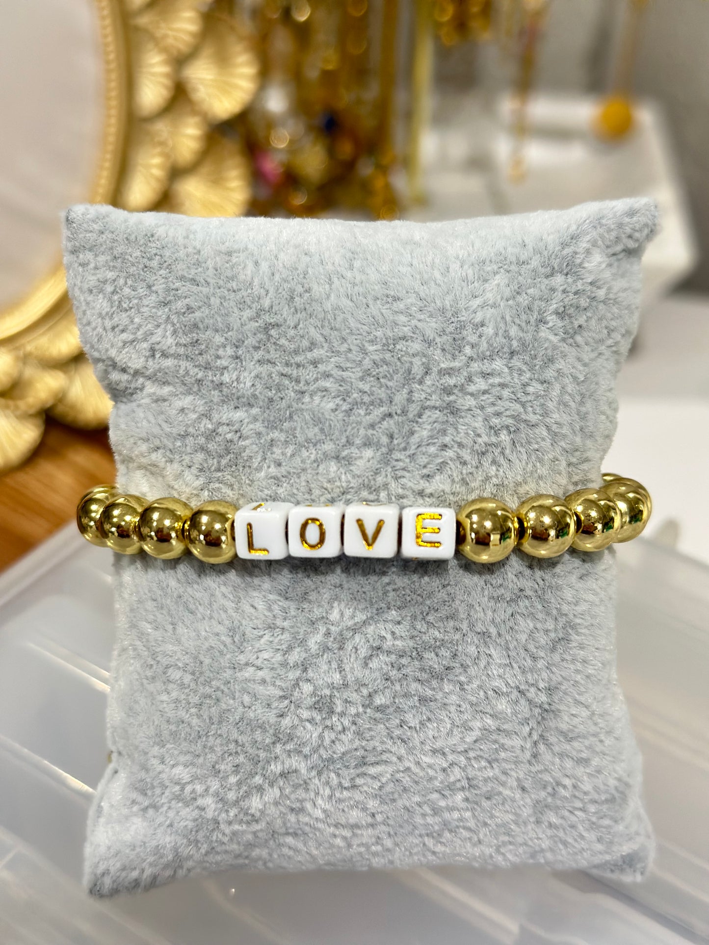 Gold Love bracelet